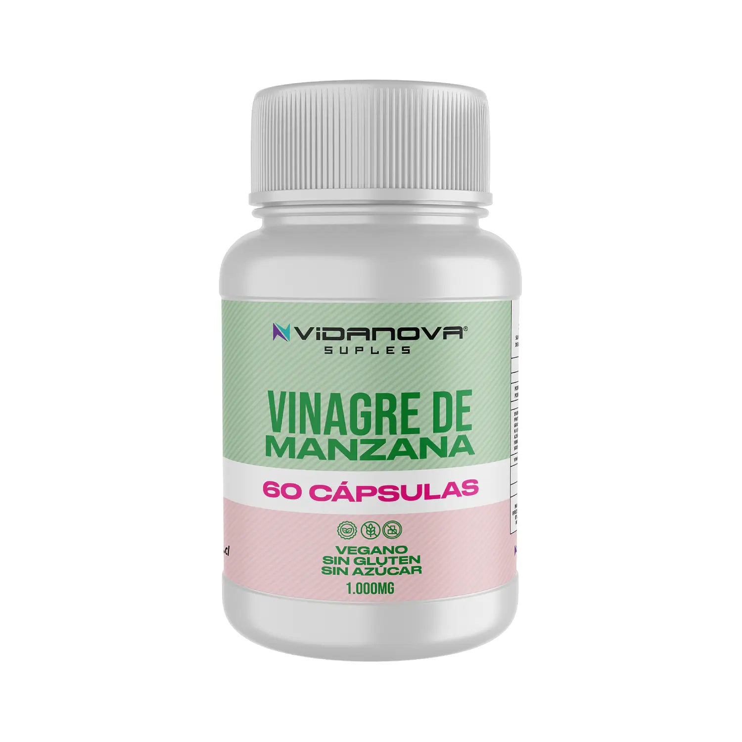 VERANO VINAGRE DE MANZANA 60CAPS
