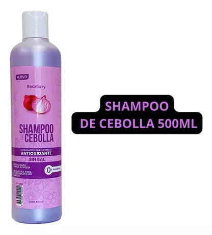 Shampoo  De Cebolla Alopecia Crecimiento
