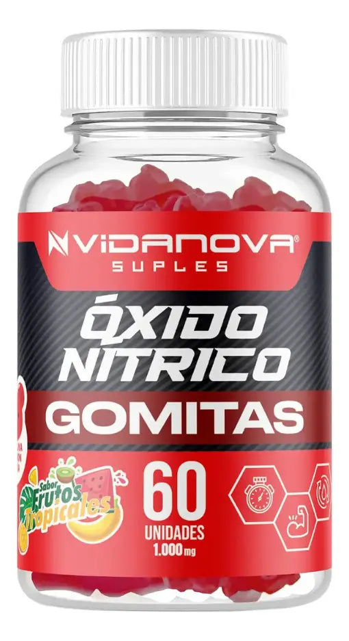 VERANO 60 GOMITAS OXIDO NITRICO 1000mg